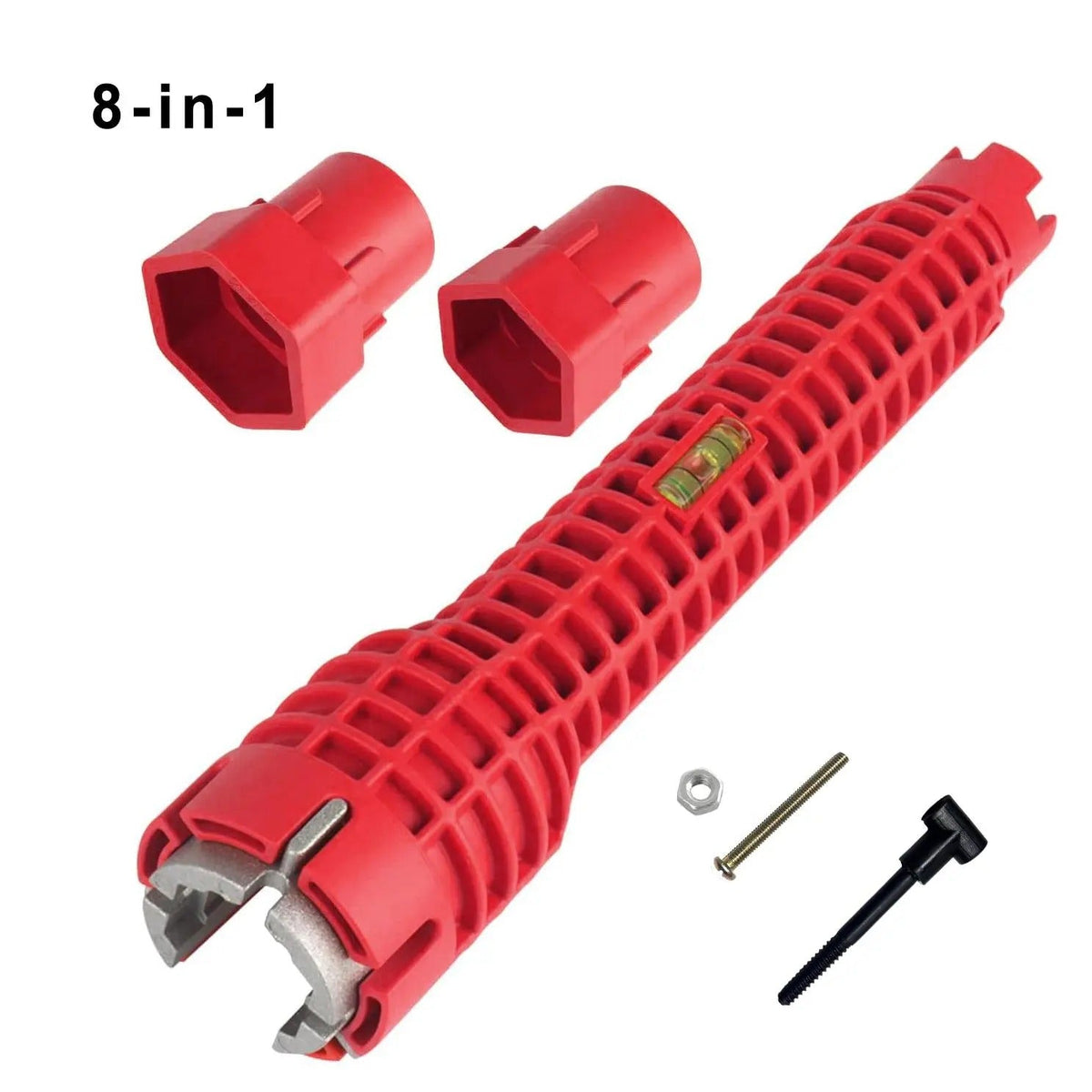 Multifunctional Faucet Ratchet Wrench Set, Sink Faucet Installer and Pipe Extractor Tool for Kitchen and Bathroom Plumbing