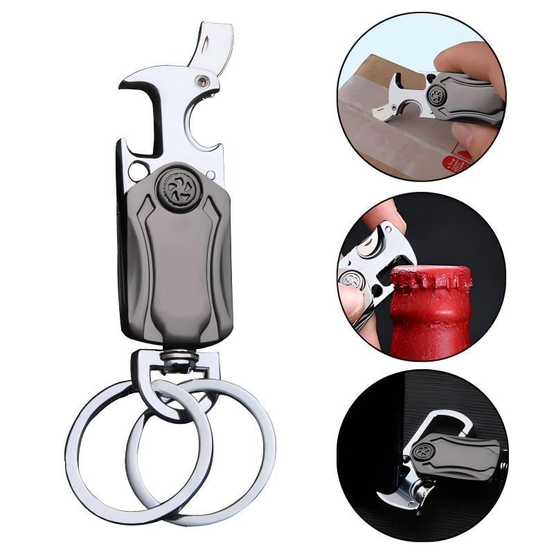 Llaveros, llaveros multifunción, llaveros para coche, llaveros tipo fidget spinner, abrebotellas, navajas de apertura rápida, soportes para móvil, regalos antiestrés, artículos de regalo para el hogar, regalos para hombre