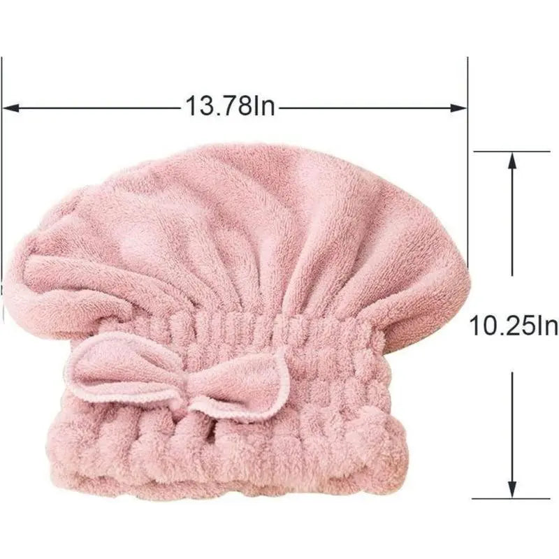 Juego de 3 toallas turbante de microfibra para el cabello, extrasuaves y ultraabsorbentes, gorros de secado rápido para cabello mojado, envoltorio tipo turbante para mujer, ligero y brillante SpringStatements
