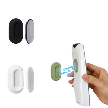 Paquete de 5 soportes magnéticos para control remoto – Soporte de pared magnético de silicona mejorado para controles de TV, ventilador y aire acondicionado – Soporte de pared para control remoto autoadhesivo, sin taladrar